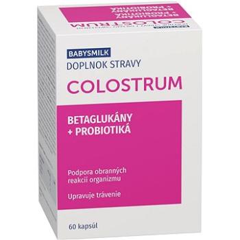 Babysmilk Colostrum Betaglukány + Probiotiká 60 kapsúl (8595691601152)