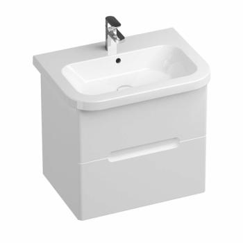 Kúpeľňová skrinka pod umývadlo Ravak chróme 59x42 cm biela X000001291