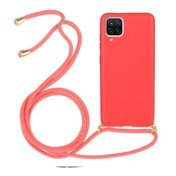 ROPE Kryt so šnúrkou Samsung Galaxy A12 / M12 červený