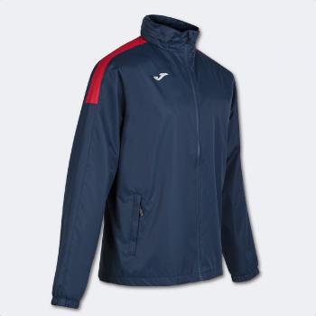 TRIVOR RAINCOAT NAVY RED M