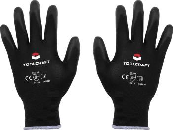 TOOLCRAFT  TO-5621478 polyamid, polyuretán pracovné rukavice Veľkosť rukavíc: 7 EN 388 CAT II 1 pár