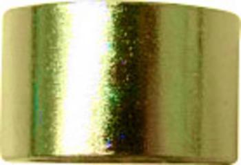 TOOLCRAFT   dištančné čap (Ø x d) 13 mm x 8 mm   mosaz (poniklovaná)  1 ks