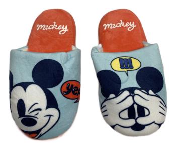 Setino Detské papuče - Mickey Mouse modro-červené Obuv: 32/33