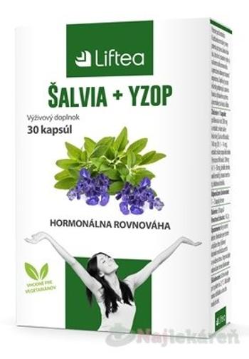 Liftea ŠALVIA + YZOP proti poteniu 30 kapsúl