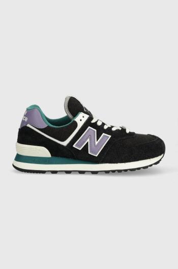 Tenisky New Balance U574LV2 čierna farba