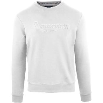 Aquascutum  - FG0323  Tričká s krátkym rukávom Biela