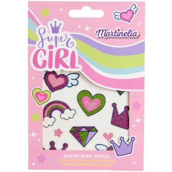 Martinelia Super Girl Glitter Body Tatto tetovačka pre deti 1 ks