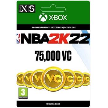 NBA 2K22: 75,000 VC – Xbox Digital (7F6-00423)