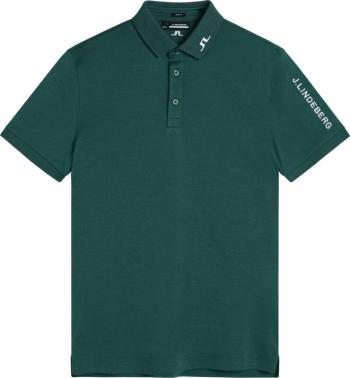 J.Lindeberg Tour Tech Regular Fit Golf Polo Rain Forest Melange M