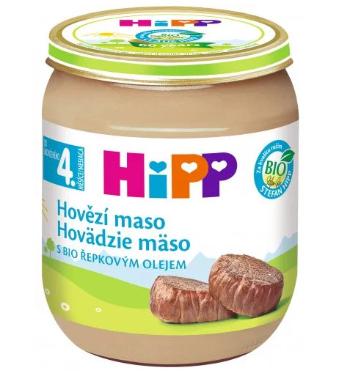 HiPP Príkrm BIO Hovädzie mäso - pyré 125 g