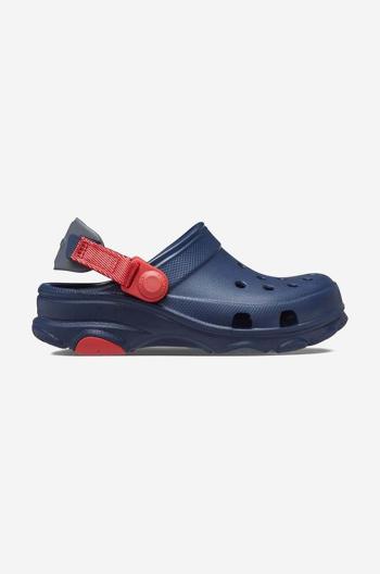 Detské šľapky Crocs Classic All Terain tmavomodrá farba