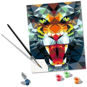 Ravensburger 236268 CreArt Polygónový tiger (4005556236268)