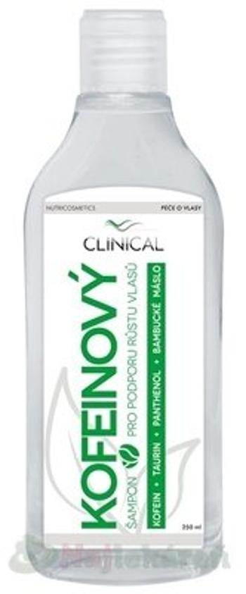 CLINICAL KOFEÍNOVÝ ŠAMPÓN kofeín, taurín, panthenol, bambucké maslo 250 ml