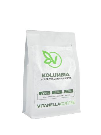 Kolumbia - výberová zrnková káva VITANELLA - Hmotnosť: 500 g