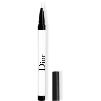 DIOR Diorshow On Stage Liner tekuté očné linky v pere vodeodolné odtieň 001 Matte White 0,55 ml