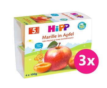 6x HiPP BIO Jablko-Broskyňa-Mango-Ananás + zinok 100 g, od 1 roka