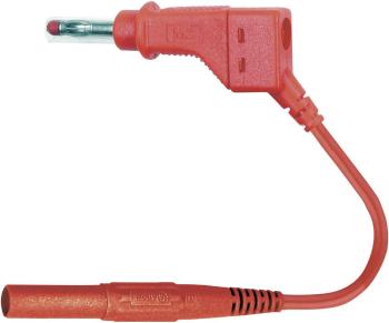 Stäubli 66.9411-20022 bezpečnostné meracie káble [lamelový zástrčka 4 mm - lamelový zástrčka 4 mm] 2.00 m červená 1 ks