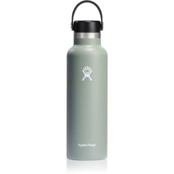 Hydro Flask Standard Mouth Flex Cap termofľaša farba Olive 621 ml