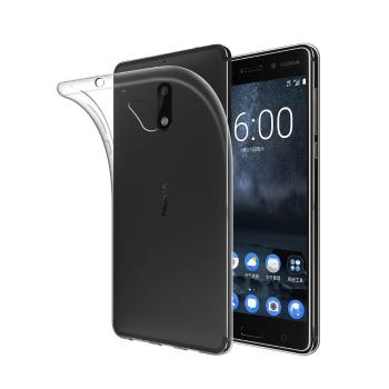 Silikónový obal Nokia 6 priehľadný