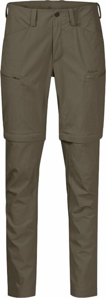 Bergans Outdoorové nohavice Utne ZipOff Pants Women Green Mud/Dark Green Mud XS