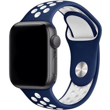 Eternico Sporty na Apple Watch 38 mm/40 mm/41 mm  Cloud White and Blue (AET-AWSP-WhB-38)