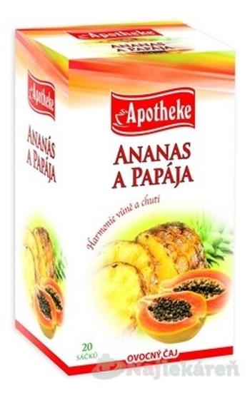 APOTHEKE PREMIER SELECTION ČAJ ANANÁS A PAPÁJA, 20x2 g