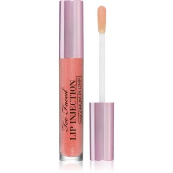 Too Faced Lip Injection Maximum Plump Extra Strength Lip Plumper Gloss dlhotrvajúci lesk na pery pre extra objem odtieň Cotton Candy Kisses 4 g