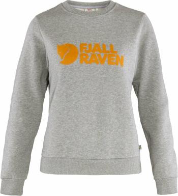 Fjällräven Outdoorová mikina Fjällräven Logo Sweater W Grey/Melange L