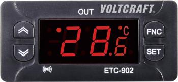 VOLTCRAFT ETC-902  termostat NTC, PTC -30 do 99 °C relé 10 A (d x š x v) 58 x 77 x 34.5 mm