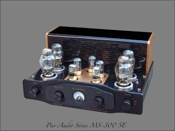 PIER AUDIO SERIES MS-300SE, 300B VALVES AMPLIFIER, BLACK