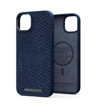 Njord iPhone 14 Max Salmon Leather Magsafe Case Blue (NA42SL01)