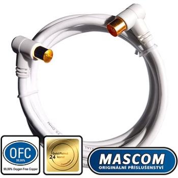 Mascom anténny kábel 7274-100, uhlové IEC konektory 10 m (M16d8c)