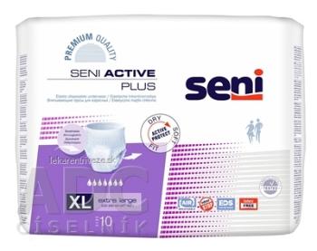 Seni ACTIVE PLUS Extra Large 4 navliekacie nohavičky (obvod 120-160 cm, savosť 2000 ml) 1x10 ks