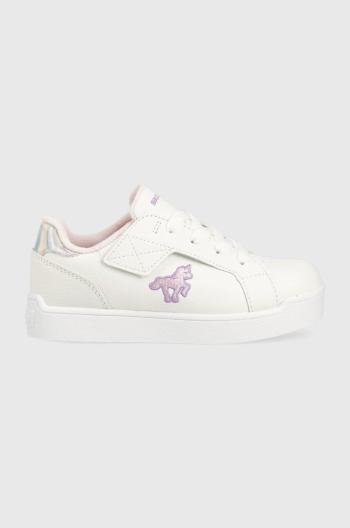 Detské tenisky Skechers Lil Unicorn biela farba