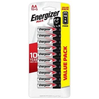 Energizer MAX AA 15+5 zadarmo (EU018)