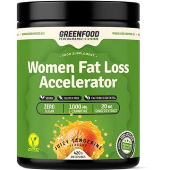 GreenFood Nutrition Performance Women Fat Loss Accelerator Juicy tangerine 420 g (GF6007)