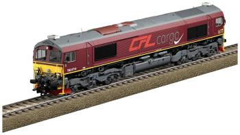 TRIX H0 22698 Dieselová lokomotíva H0 triedy 66 CFL Cargo