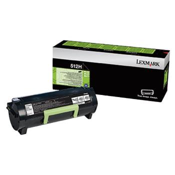 Lexmark 51F2H0E, black, 5000 str., return, high capacity, MS-Serie 415, 415 DN originálny toner