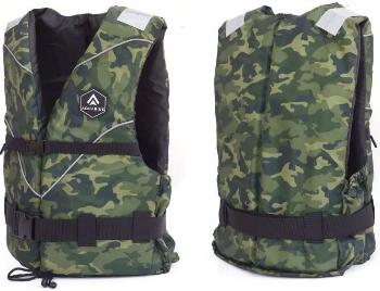 Kolibri plávajúca vesta aquarius camo angler - veľkosť xs