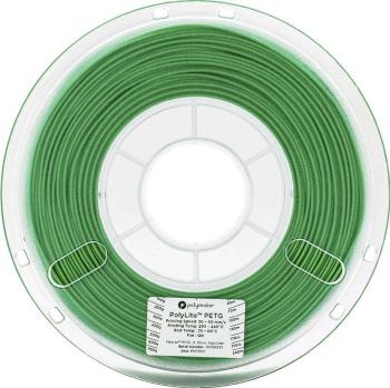 Polymaker 70068  vlákno pre 3D tlačiarne PETG plast  2.85 mm 1 kg zelená PolyLite 1 ks