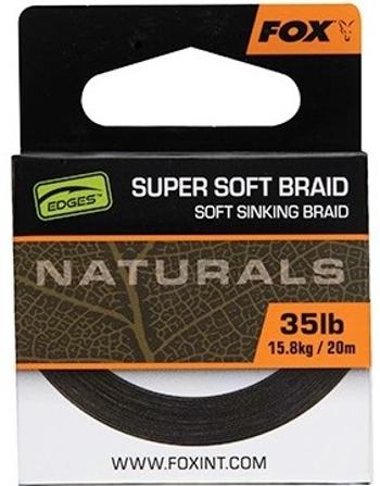 Fox náväzcová šnúrka naturals soft braided hooklength 20 m - 25 lb