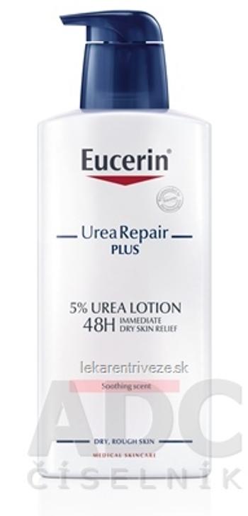 Eucerin UreaRepair PLUS Telové mlieko 5% urea parfumované, 48 h účinok 1x400 ml