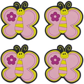 BELLATEX motýľ ružový (7826)