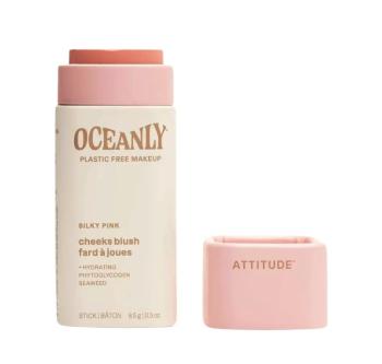 Attitude Krémová tvárenka v tyčinke Oceanly (Cheeks Blush) 8,5 g Silky Pink