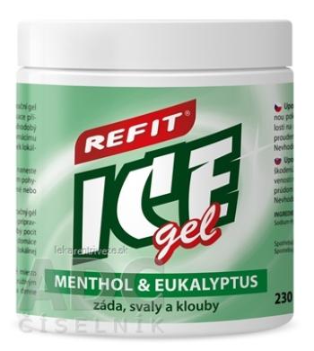 REFIT ICE GEL MENTOL EUKALYPTUS 1x230 ml