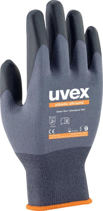 Uvex 6038 6002809  montážne rukavice Veľkosť rukavíc: 9 EN 388:2016  1 ks