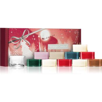 Yankee Candle Bright Lights 10 Tea Lights & Holder adventný kalendár 10 ks