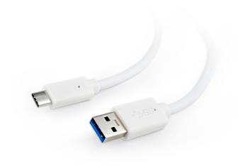 Kabel CABLEXPERT CCP-USB3-AMCM-1M-W USB 3.0 AM na Type-C kabel (AM/CM), 1m, bílý