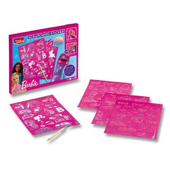 MAPED KREATIVNA SUPRAVA SCRATCHING STICKERS BARBIE