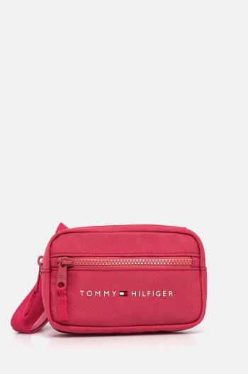 Malá taška Tommy Hilfiger ružová farba, AU0AU01924